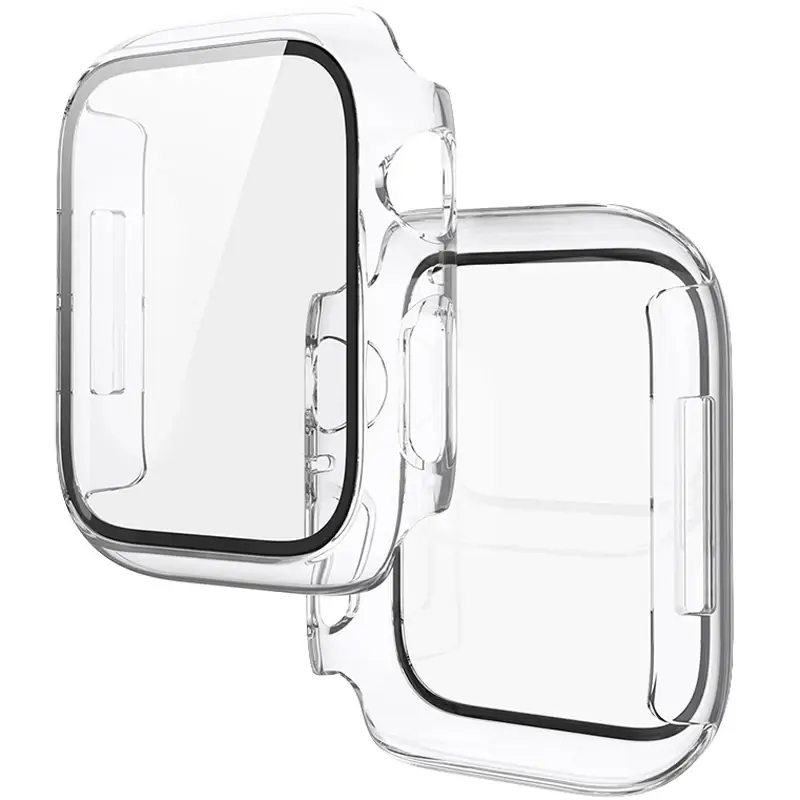 Tempered Glass+Cover For Apple Watch 11 10 9 8 7 46mm 42mm PC Bumper Screen Protector Case iWatch Series 7 6 5 4 SE3 44 40 45mm - Image 8