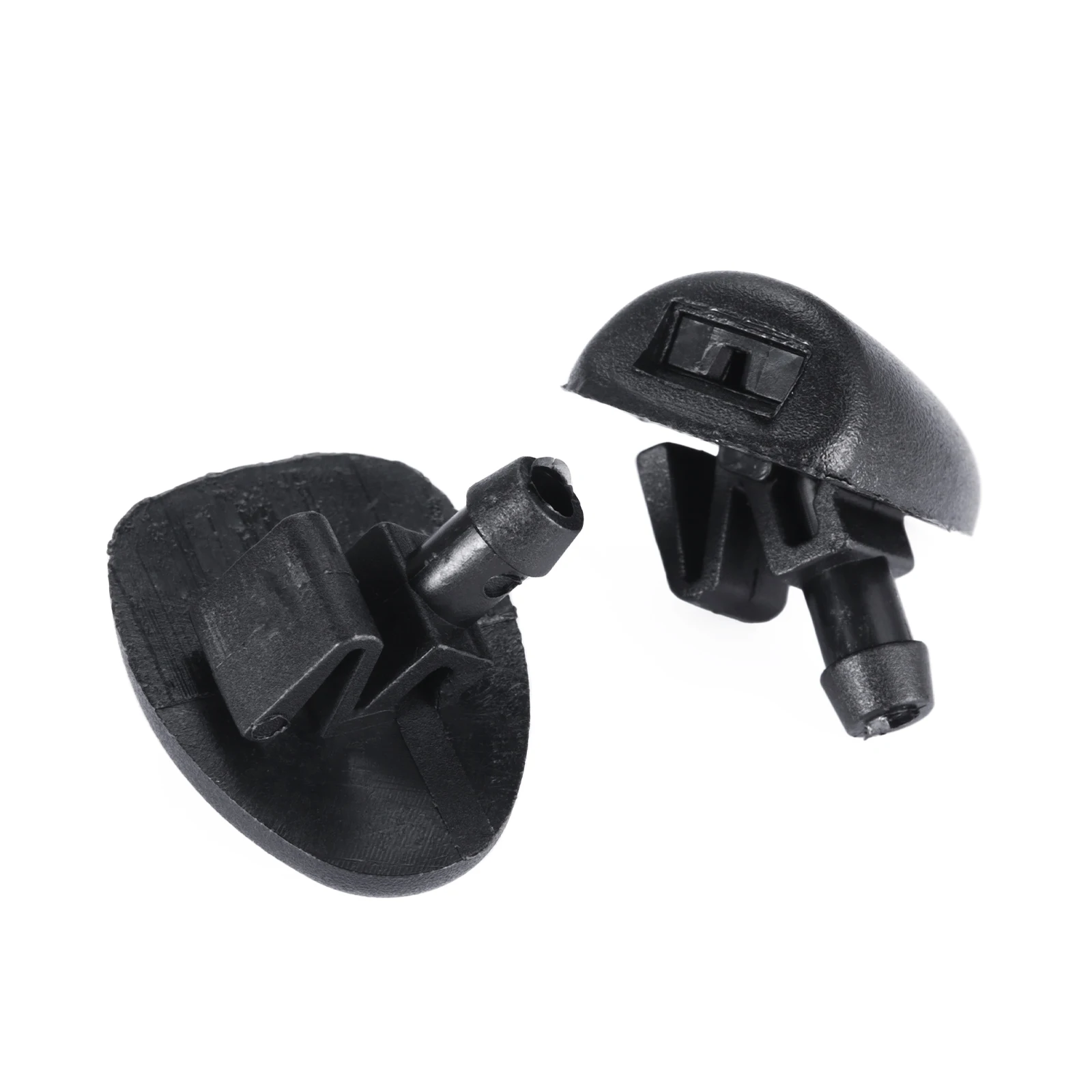 2Pcs Front Windshield Wiper Washer Jet Nozzle for Peugeot 407 2004