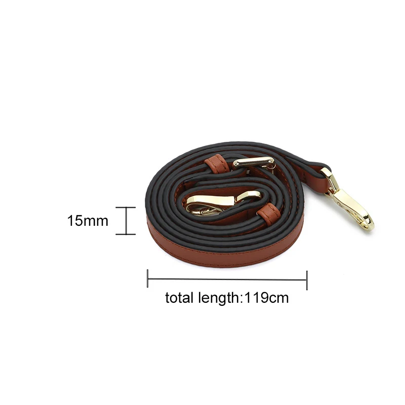 119Cm PU Leather Shoulder Bag Strap Bag Handles DIY Detachable Bag Handle Replacement Bags Strap Adjustable Bag Straps Hot Sale