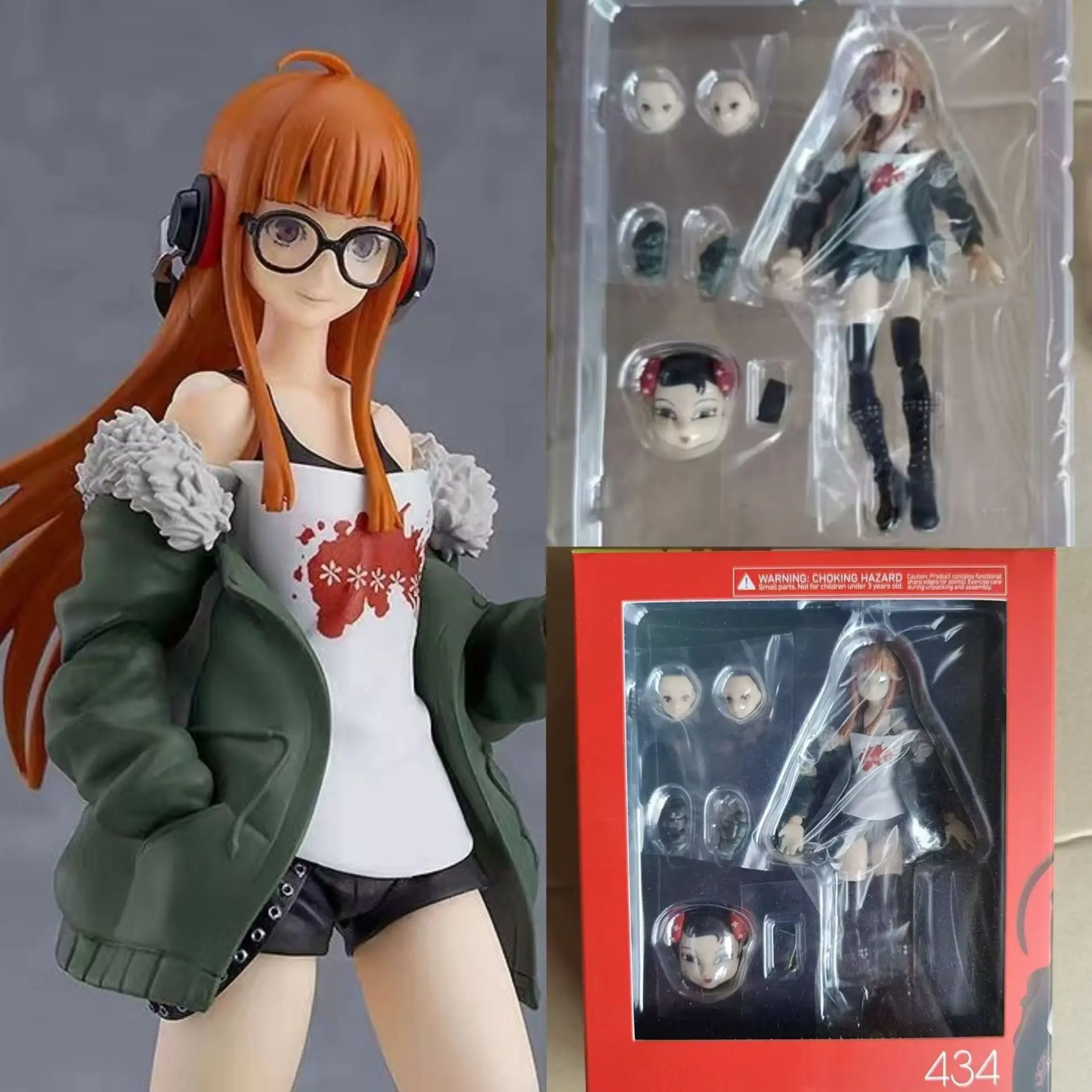 Persona 5 Futaba Sakura Figma 434# 13cm Figure Anime Game