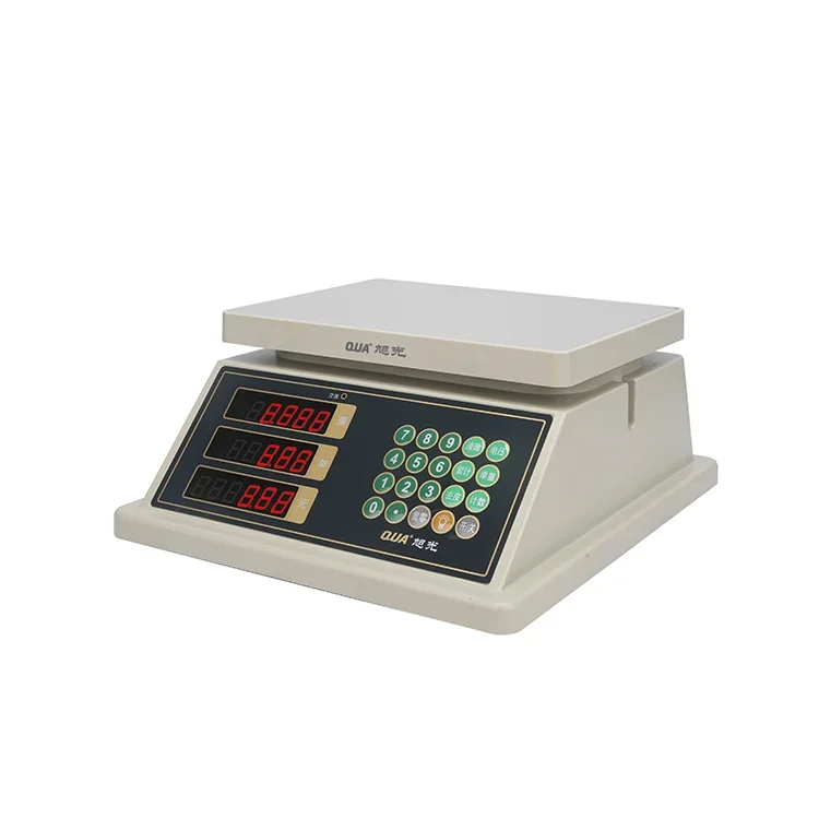 Double-sided Display Lcd Waterproof Weighing Scales Kitchen Fish Table Price Computing Scales
