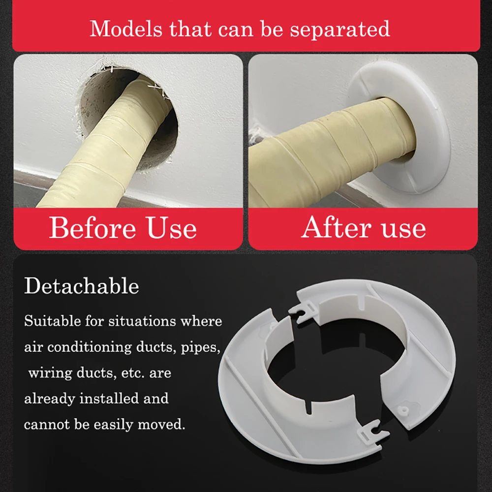 Air Conditioner Residential Pvc Ductwork PVC Straight Duct Pipe