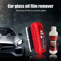 Car Glass Oil Film Remover Automotive Glass Sponge Cleaning Brush Front Inner Windshield Glass Oil Film Cleaner For Car Cleaning 4