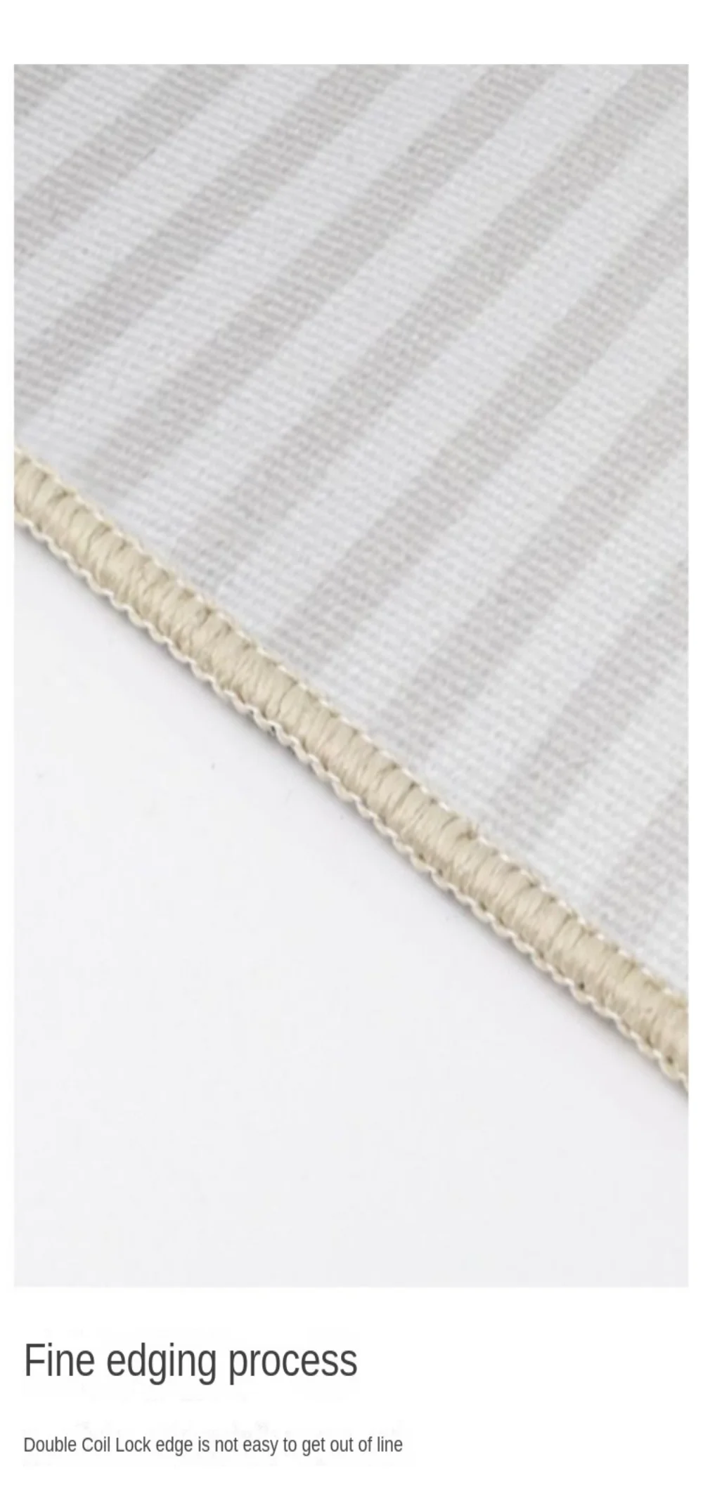 VIKAMA Gardenia Runder Teppich, kleiner Duft, Schlafzimmer, Schminktisch, Schrank, Stuhl, rutschfeste Bodenmatte, Heimdekoration – Detail 6
