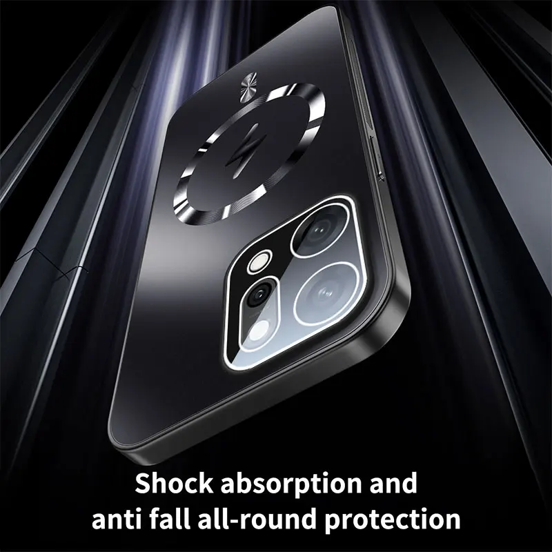 Magnetic Heat Dissipation Matte Protective Case with Adsorption Technology
