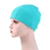Non-Slip Long Hair Bathing Protect Ears Waterproof Elastic Nylon Water Sport Bathing Caps Pool Hat Swimming Hat Swimming Cap 3