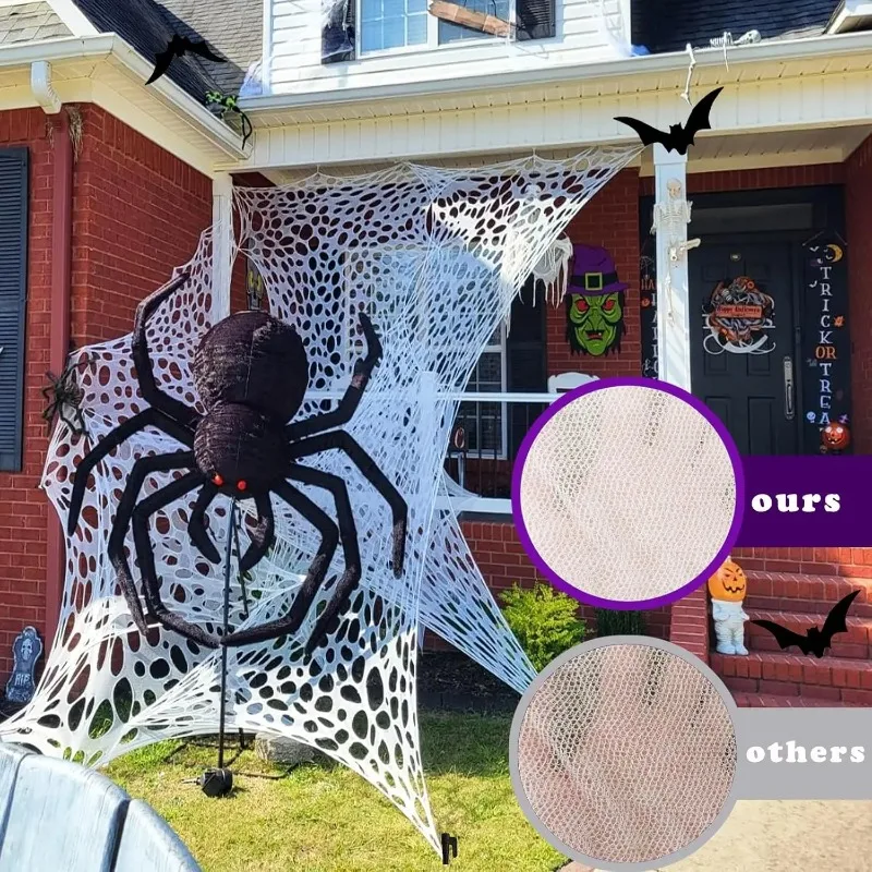 Halloween Spider Web Decoration Fabric