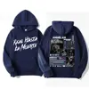 Rapper Anuel AA Real Hasta La Muerte Hoodies Men Women Hip Hop Retro Style Pop Music Sweatshirt Fashion Oversized Comfort Hoodie 2