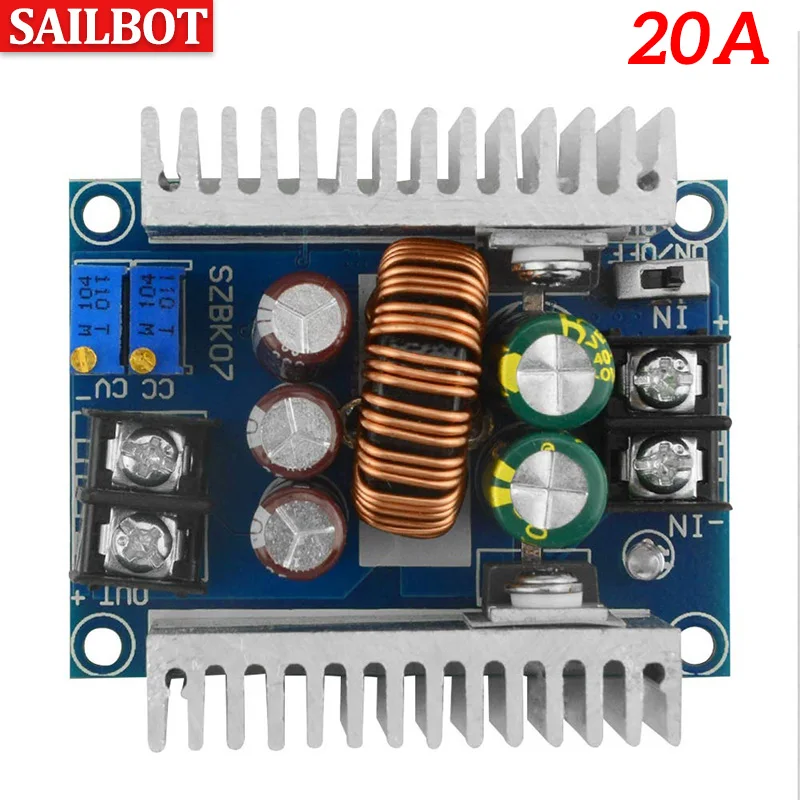 DC-DC 300W 9A 20A Step Down Buck Converter XL4016 Constant Current LED Driver Power Step-Down Voltage Power Supply Module