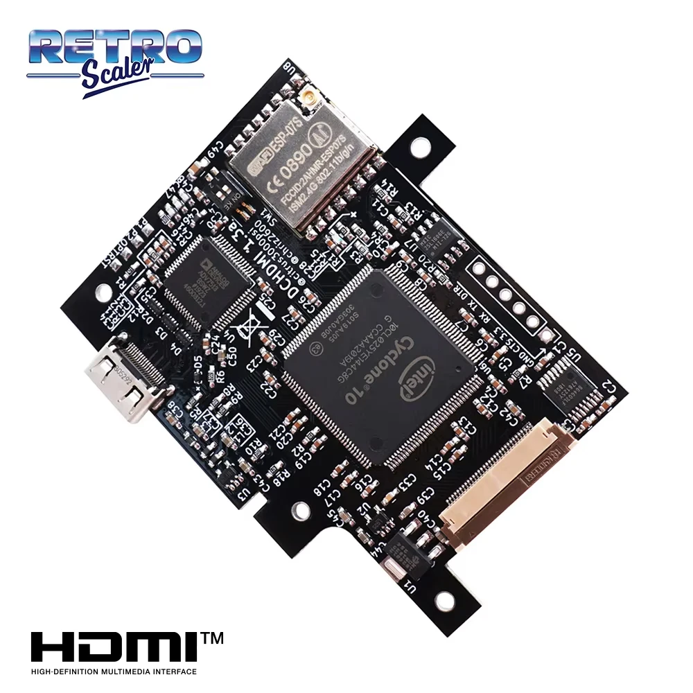 RETROSCALER HDMI Conversion Kit DCHDMI, High Definition 1080p for SEGA Dreamcast