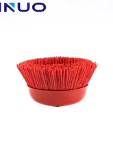  125mm Cup Nylon Abrasive Brush Wheel Pile Polymer-abrasive M14 M16 Angle Grinder Tool for Metal 