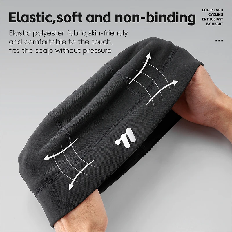 WEST BIKING Winter Warm Cycling Cap Windproof Running Skiing Hat Bike Helmet Liner Balaclava Men Women Beanies Hats