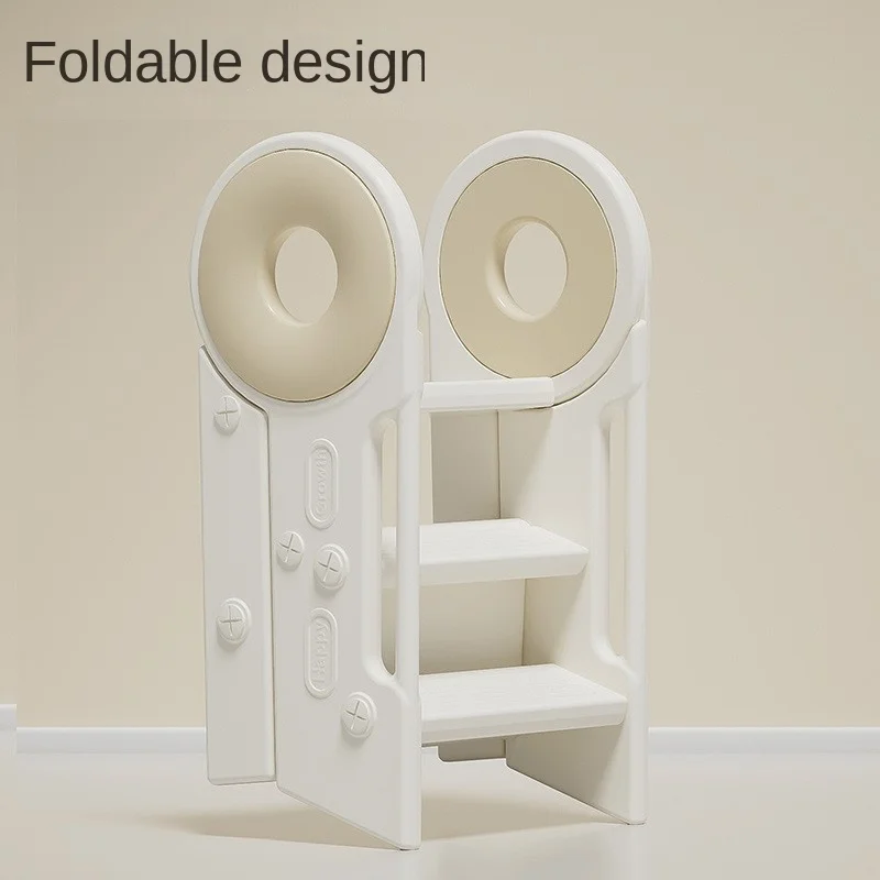 Baby Footstool Washes Hands Increases Height Pads Steps Stairs Handrails Anti Slip