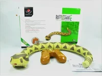 [Funny] simulation electric pets Remote Control music sound & light rattlesnake toy RC Snake model Tricky Prank Scary Toy gift 1