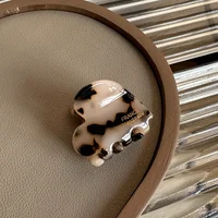 3.5cm Small Hairclaw Acetate Hair Crabs for Girls Cute Heart Shaped Hairclips Women Hair Accessories Hair Pins and Clips 5