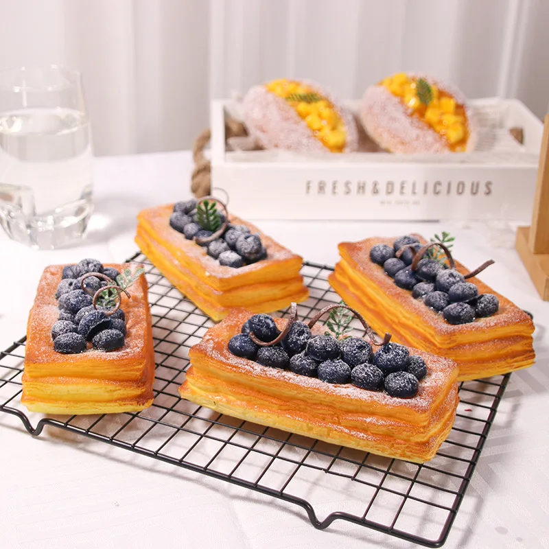 14.5x7CM Artificial Cake Dessert Wedding Party Decoration Cake Decoration Photography Professional Simulation Model CK015