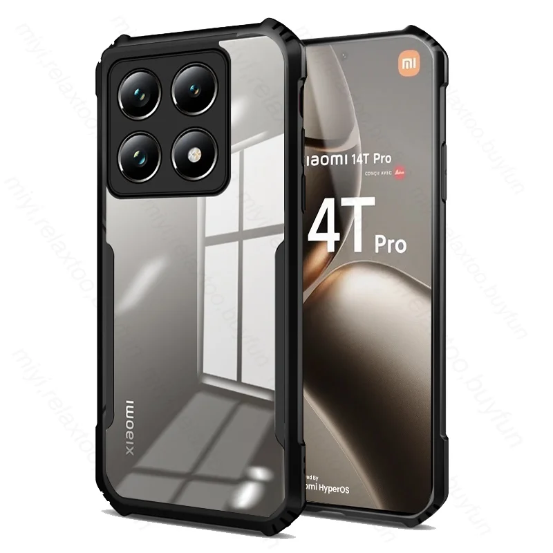 Clear Acrylic Case with Screen and Camera Protectors
