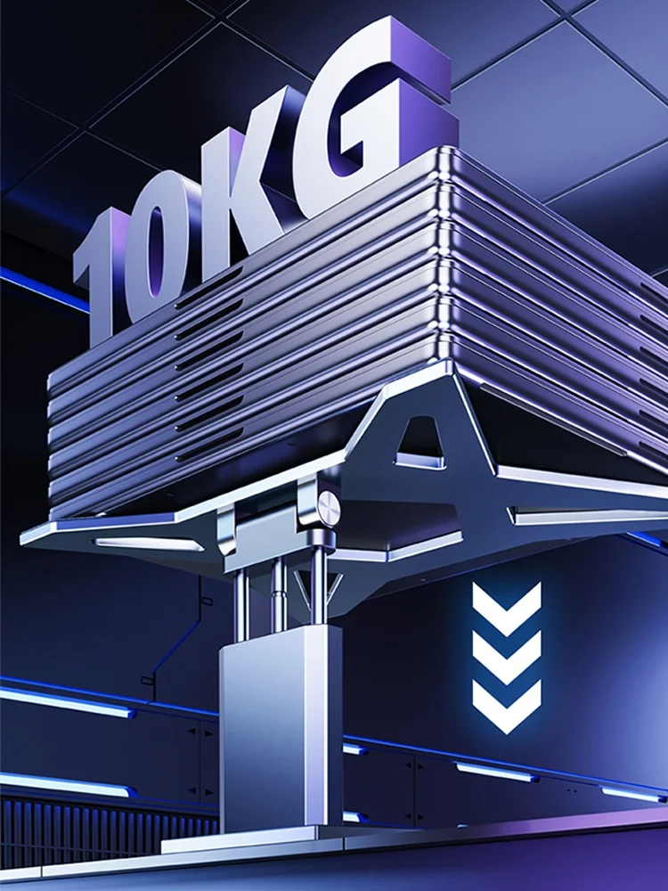 Eary Aluminum Laptop Stand Ergonomic Computer Stand Metal iPad Notebook Riser Compatible with Air Pro Dell HP Lenovo 12-18"Inch