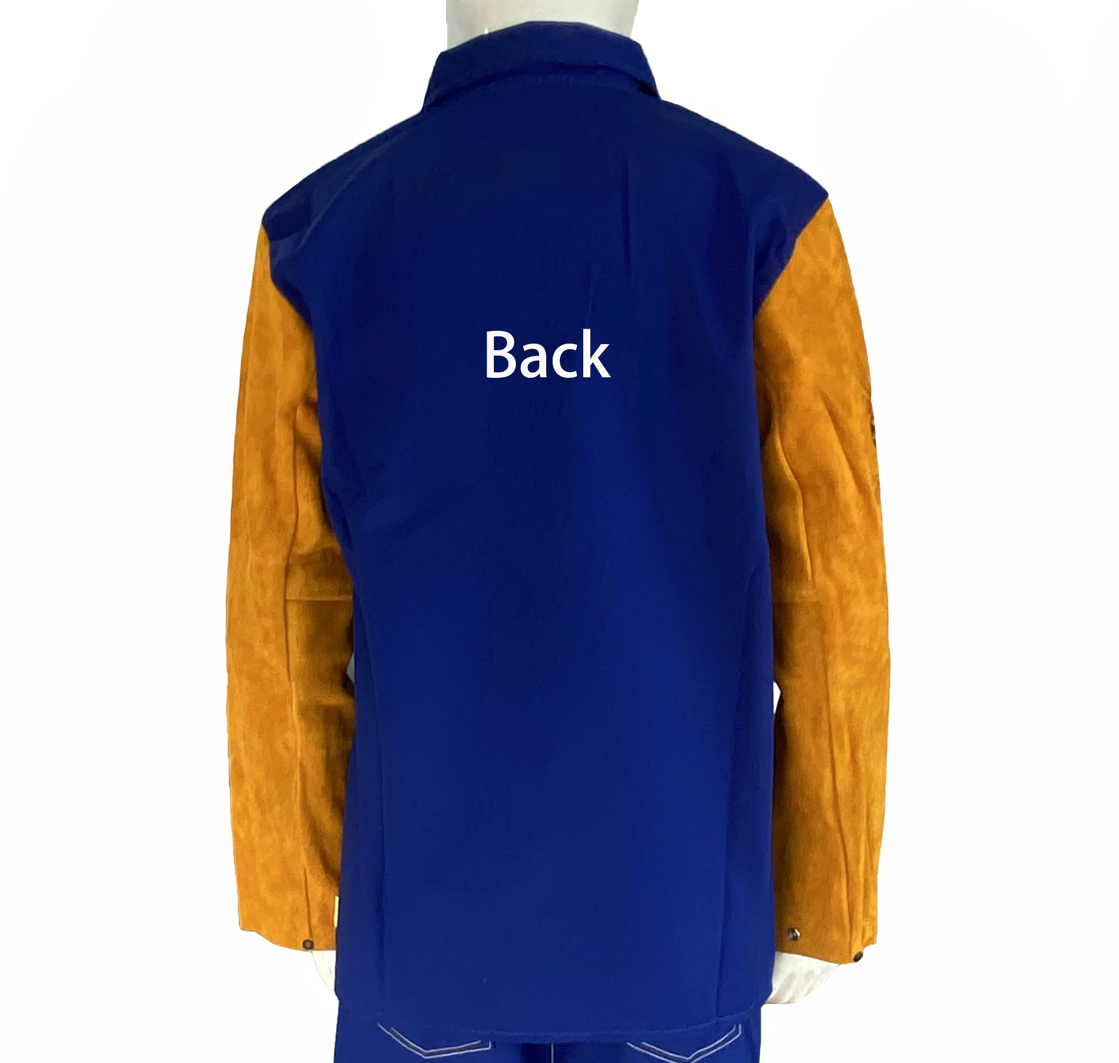 Salopette Da Lavoro Uomo Giacca Da Saldatore In Pelle Resistente