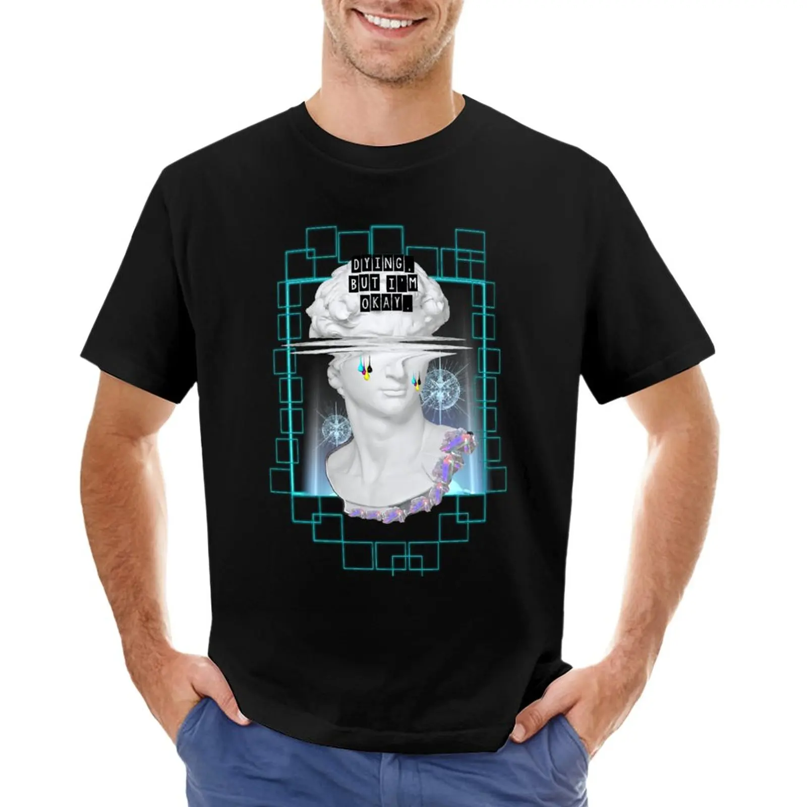 

Dying, But I'm Okay T-Shirt customs design your own boys whites vintage clothes korean fashion fitted t shirts for men