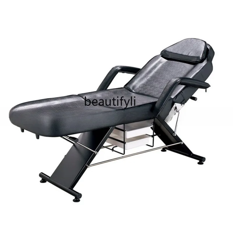 

Multifunctional Foldable and Hoisting Injection Beauty Dental Medical Semi-Permanent Eyebrow Tattoo Bed Tattoo Chair