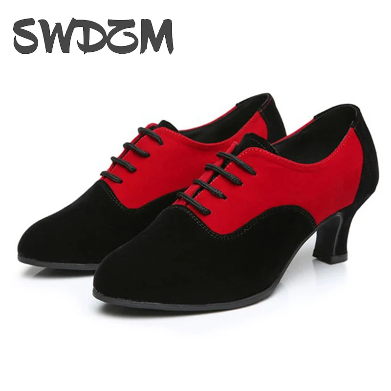 para Mujeres/niños Grandes SWDZM Jazz & Zapatos de Baile Modernos/Lona y Cuero 