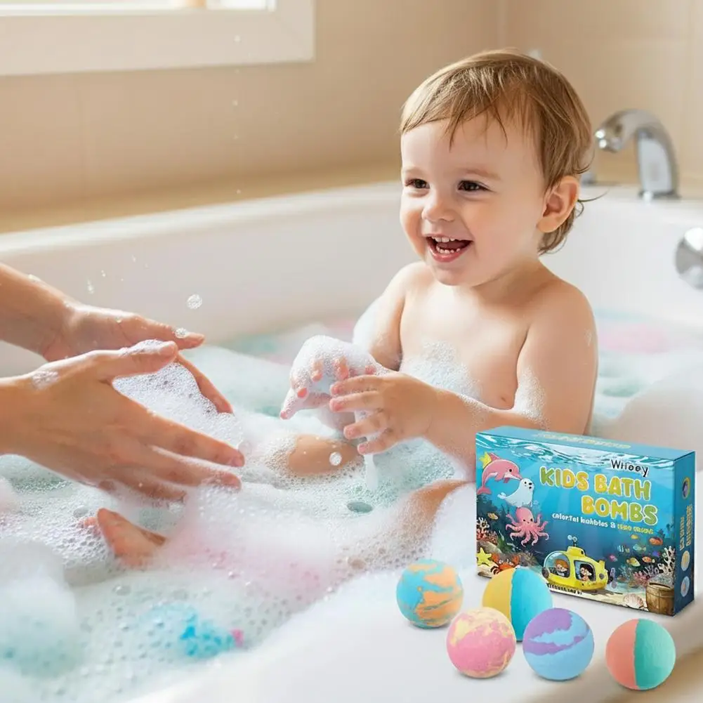 Sfera Effervescente per Bagno Divertente, Delicata Idratazione, Pulizia della Pelle, Profumata, per Relax e Cura del Corpo, Regalo - immagine 3