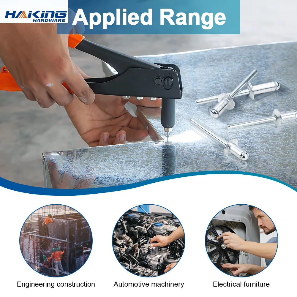 Rivets And Fasteners Rivets And Screws 30/50pcs Pop Rivets Aluminium M2.4 M3.2 M4 M4.8 Dome Head Blind Rivets Steel Shank Mandrel Exhaust