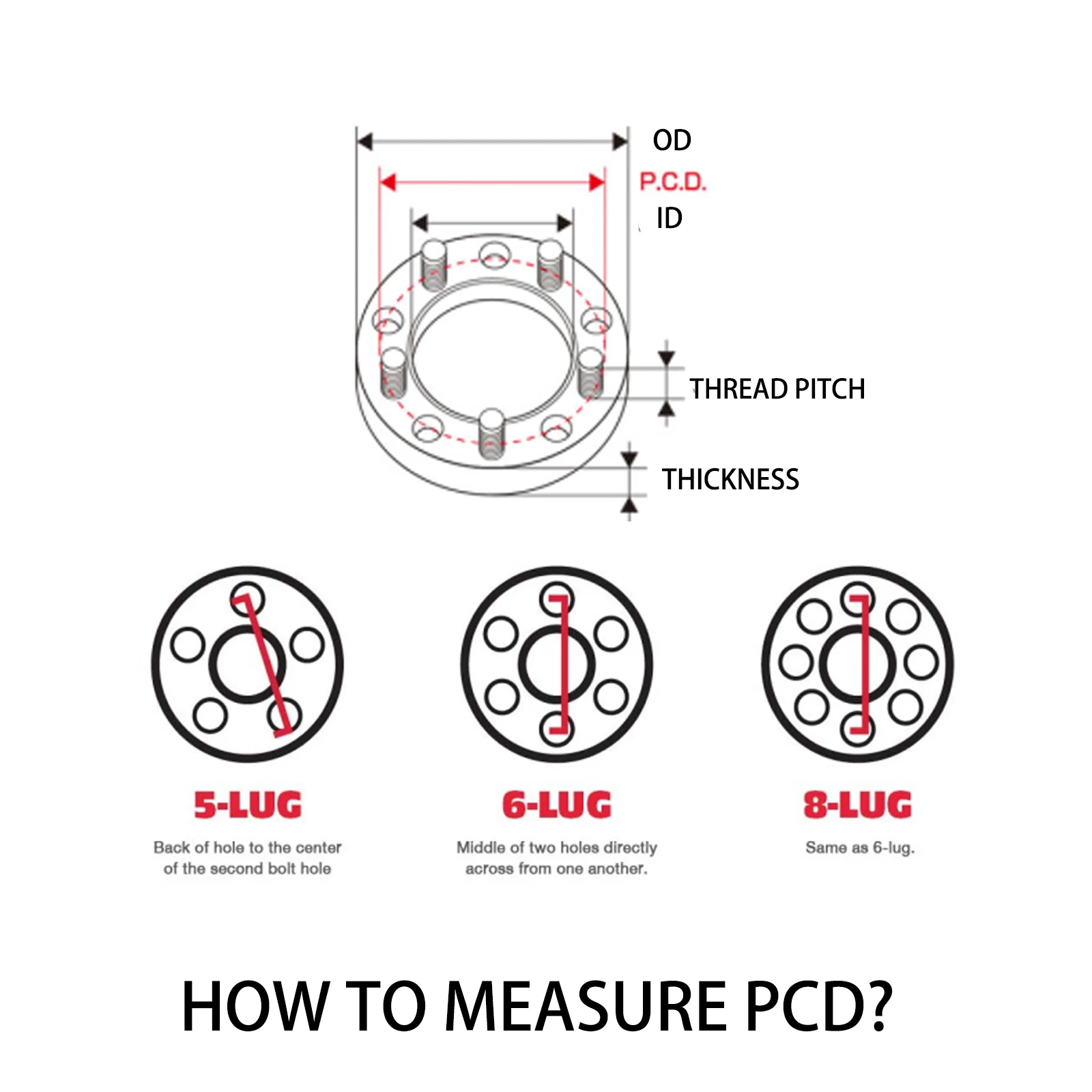 Toyota for Subaru 5 러그 휠 스페이서 PCD 5X100 허브 보어 56MM M12X1.25 단조 2 팩
