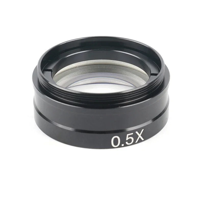 0.5X Barlow Lens M42 Interfaccia Filettata Per Microscopio Industriale Obiettivo Obiettivo Fotocamera Per Obiettivo 10A C Mount 2X Campo Visivo