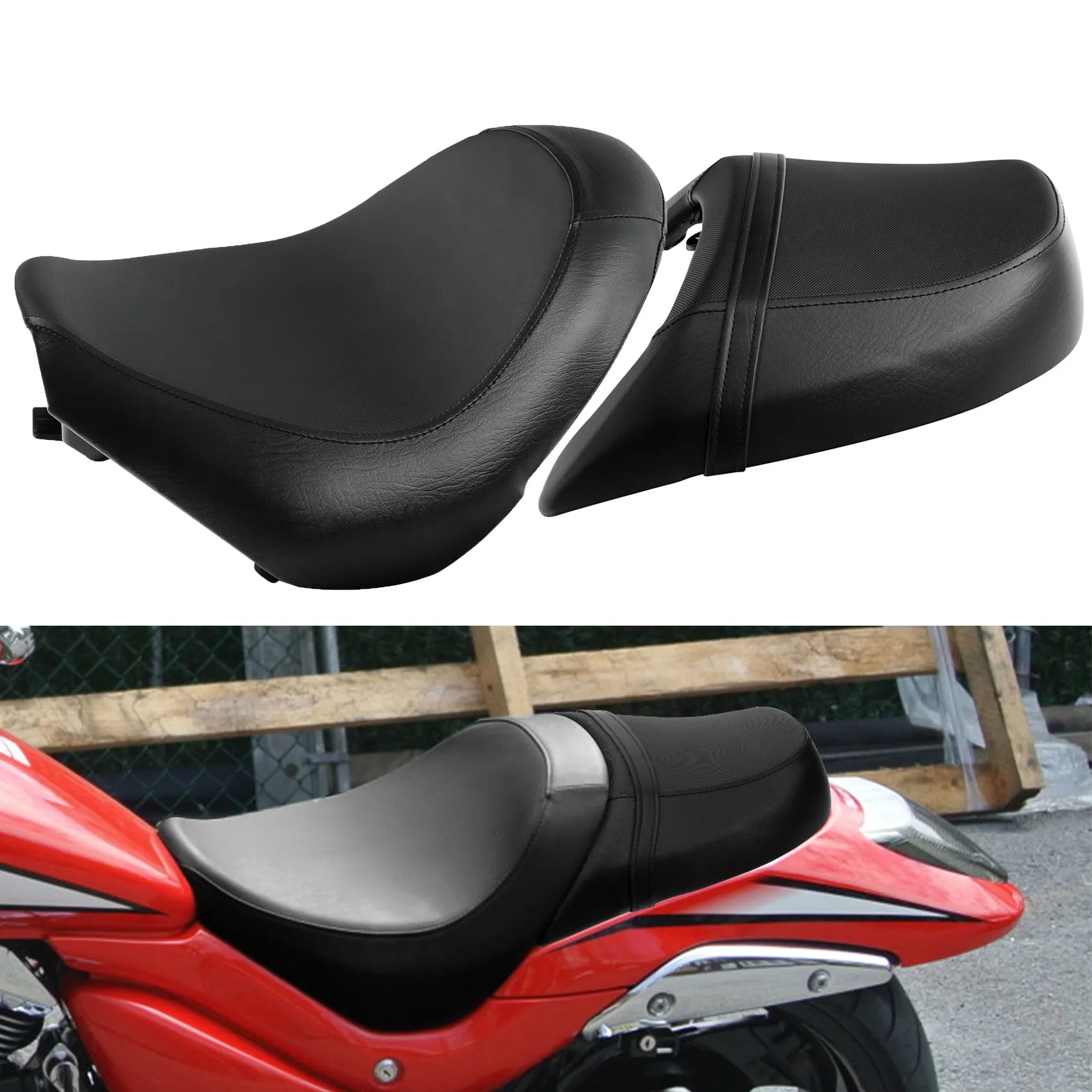 

Seat Pillion для Suzuki 8-2006 мотоциклистов, пассажиров мотоциклов, бульваров M109R VZR1800 Intruder