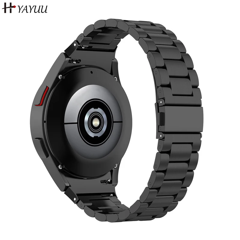 

Металлический ремешок для Samsung Galaxy Watch 6 40 мм 44 мм/6 Classic 43 мм 47 мм/Watch 5 Pro 45 мм/Watch 5/4 40 мм 44 мм/Watch 4 Classic 46 мм