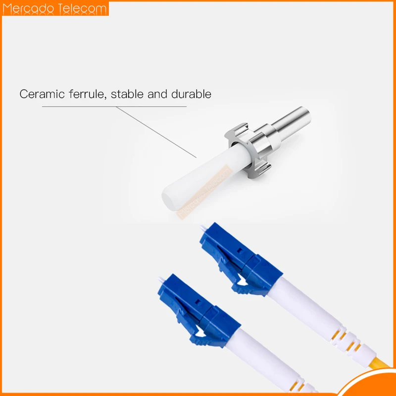 LC-LC Singlemode Fiber Optic Patch Cable LC UPC SM 2.0 or 3.0mm 9/125um FTTH Fiber Patch Cord Optical Fiber Jumper 3m 10m 30m