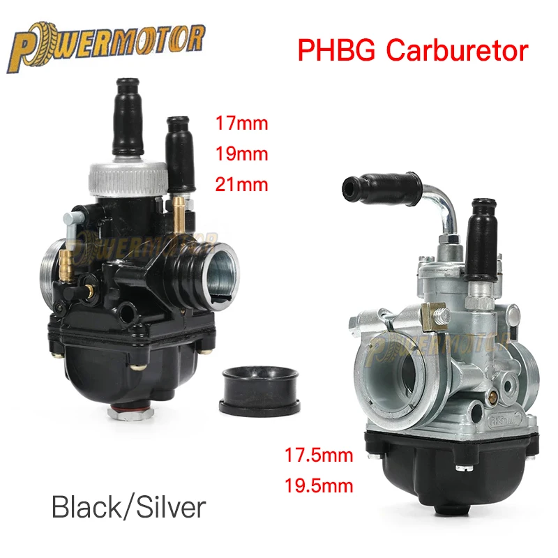 For Dellorto Carburetor PHBG 2 Stroke Motorcycle Tuning Racing 50-100cc Engine Enduro Motocross Modified Part