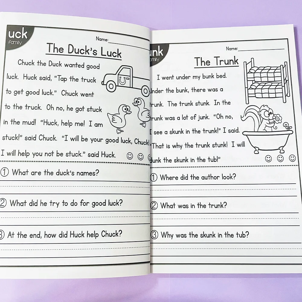 Reading Comprehension Workbook 3