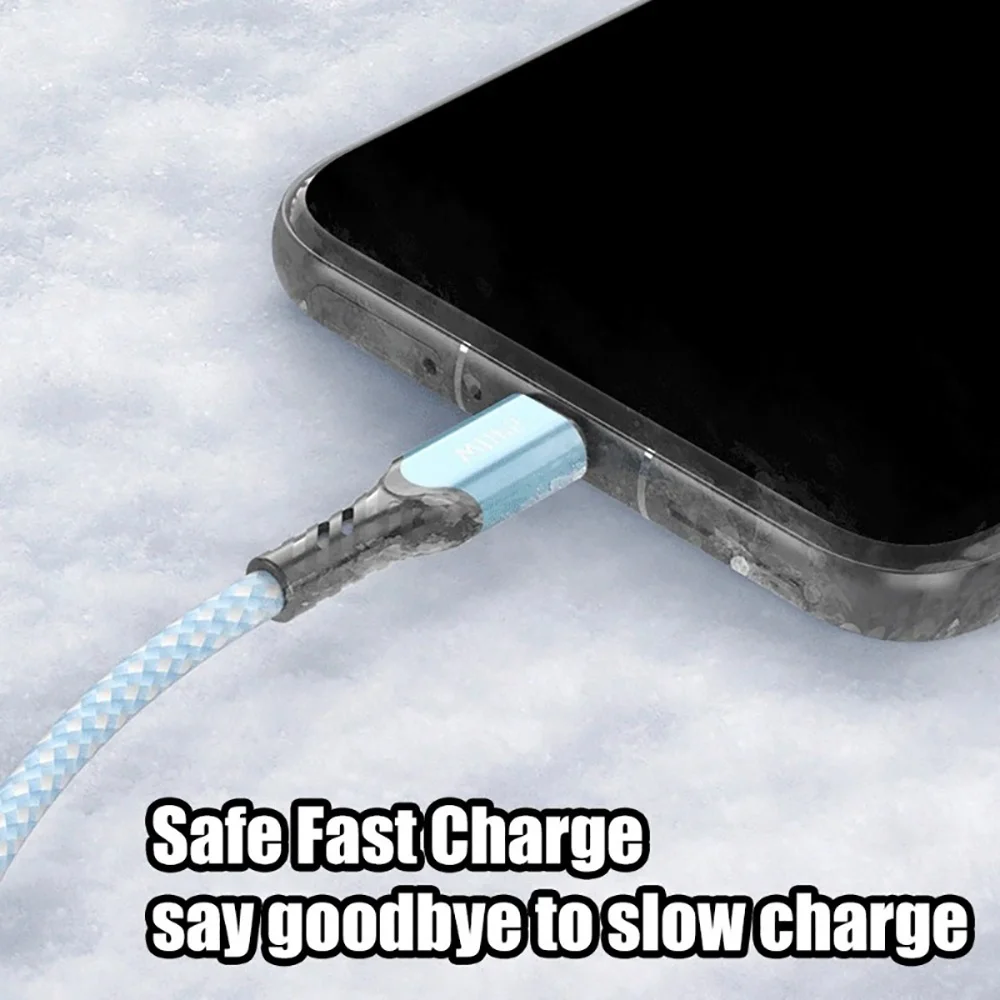 240W 5A USB-C to USB-C PD Fast Charging Data Cable For Samsung Realme Xiaomi Android Quick Charge Braided USB C Charger Cable