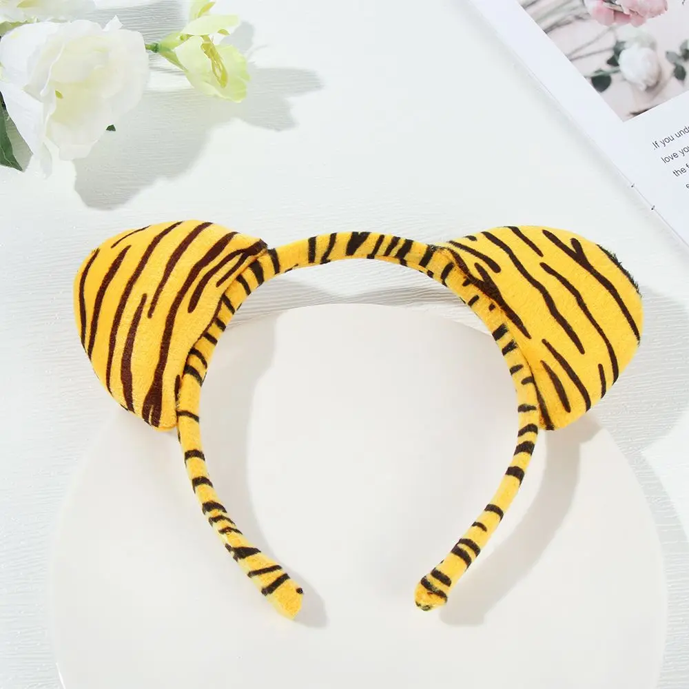 Plush Animal Ears Headband for Cosplay Party Supply