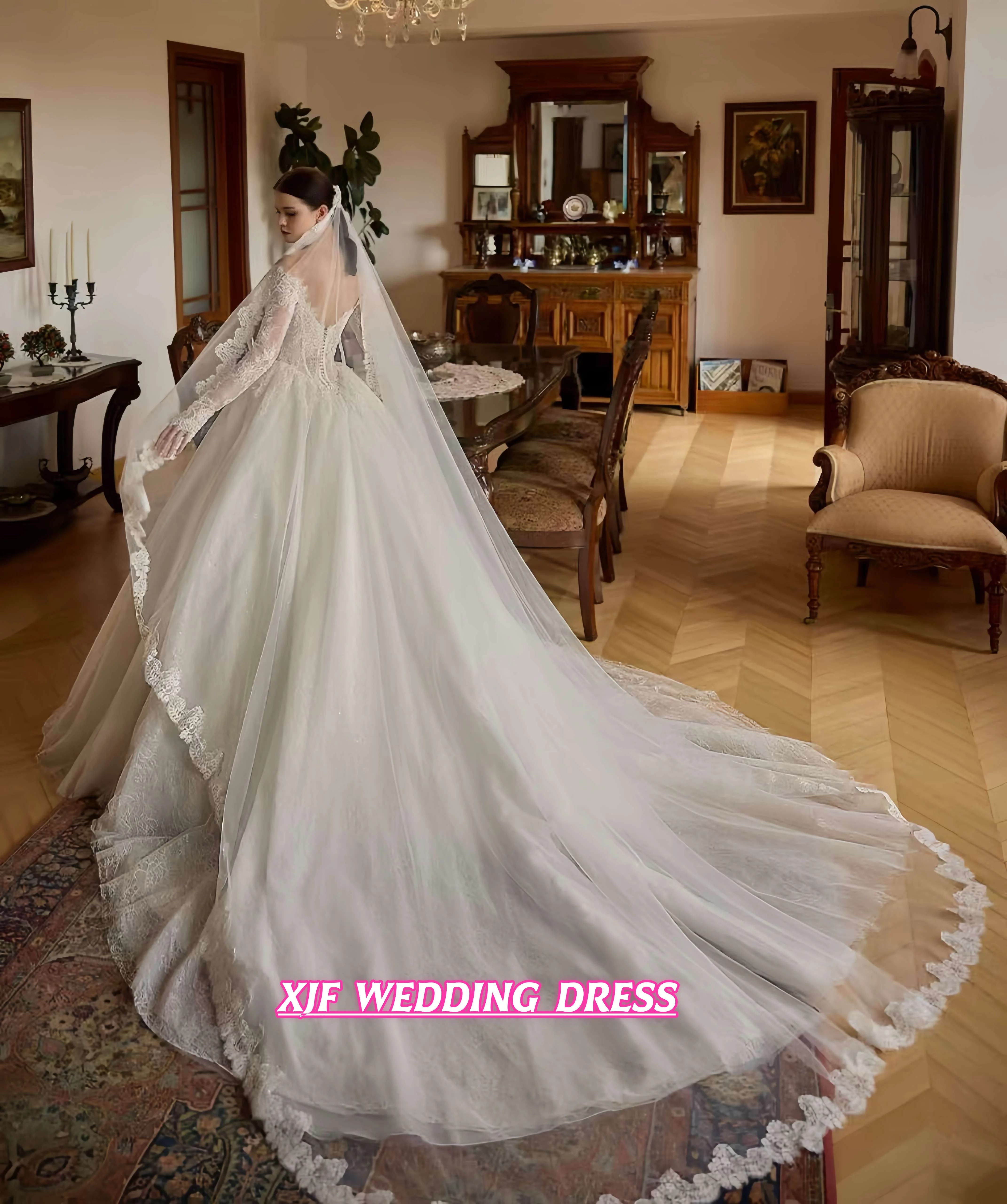 Customized Elegant Lace Wedding Dresses Ball Gown Women's Sweetheart Bridal Gowns свадебное платье Vestidos De Noiv