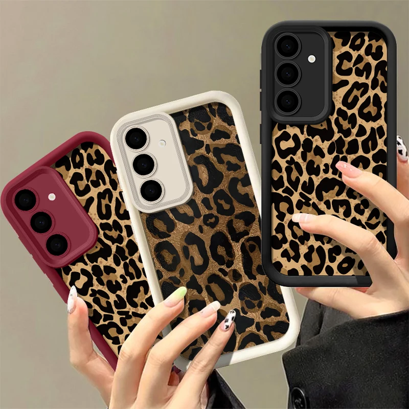 Luxury Leopard Print Graphic Phone Case Cover