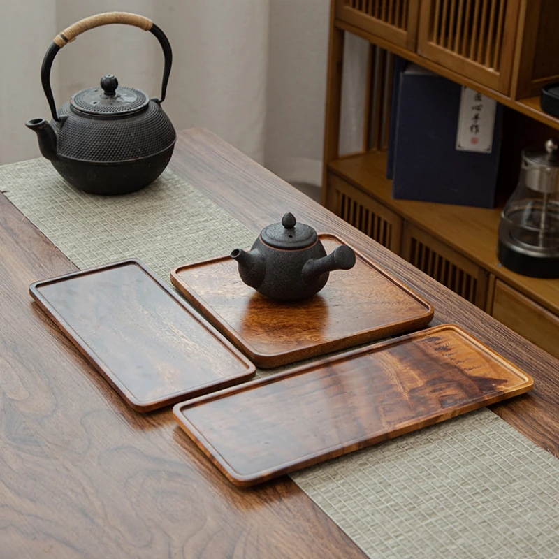 Vassoio In Bambù Rettangolare 30x13cm - Per Cucina, Sottobicchieri, Organizzazione - Foto 7