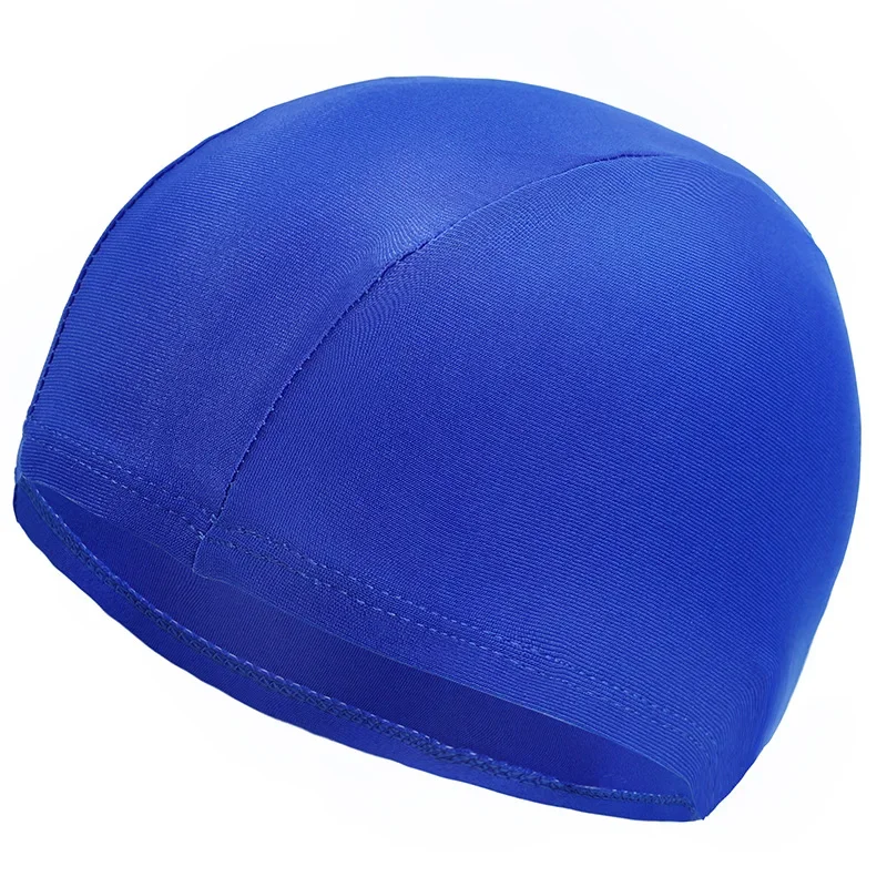 Children Swimming Cap Polyester Summer Boys and Girls swimming cap