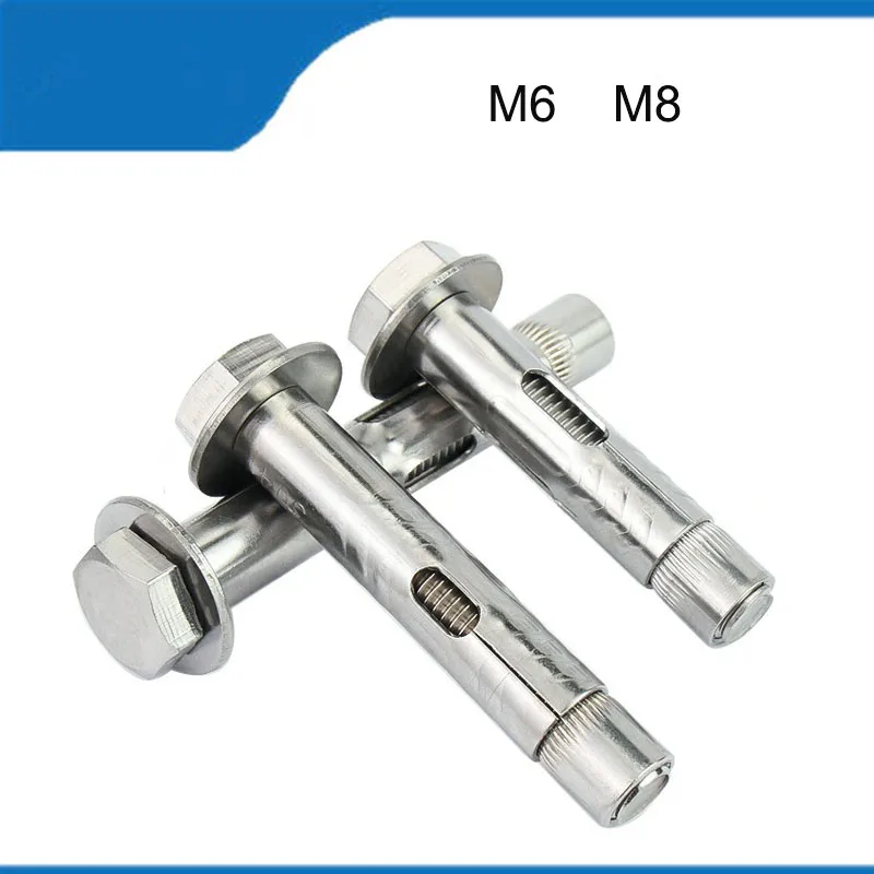 High Quality 304Stainless Steel External Hexagon Expansion Bolt M6 M8 2