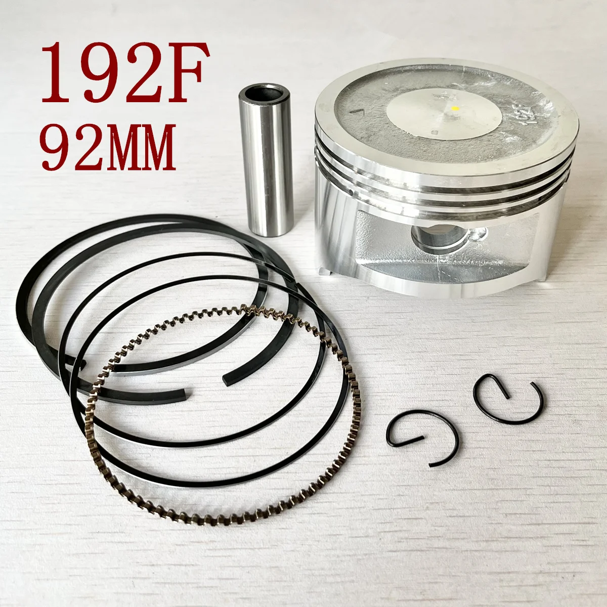 

92MM PISTON RINGS PIN CLIPS KIT for 192 Gasoline ENGINE Generator Replacement Parts