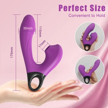 15 Modes Powerful Dildo Vibrator Female Masturbator G Spot Clitoris Sucker Vacuum Stimulator Adult Goods Sex Toy for Women 5