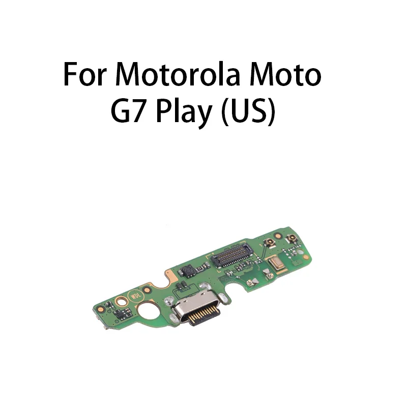 

USB-порт для зарядки, разъем док-станции, зарядная плата для Motorola Moto G7 Play (США)