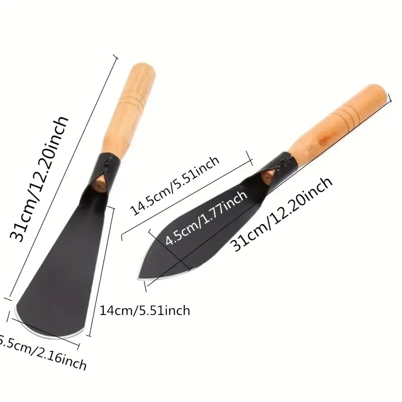 Multifunctional Garden Shovel Thickened Iron Weeding Hoe