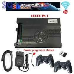 3d WiFi Pandora Saga EX2 10000 in 1 Game Box Built-in 128g Save Function Multiplayer Joysticks Arcade Game Console PCB Video