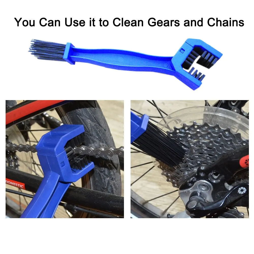 Bike Chain Cleaning Brush Set - Ultimate Bicycle Maintenance Tool Kit
