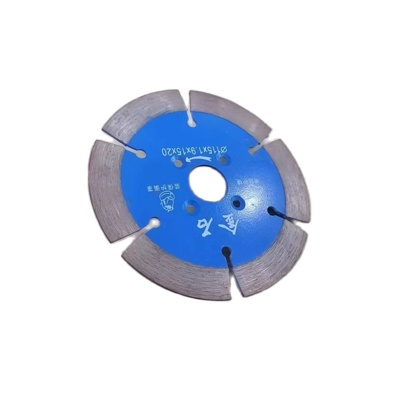 4 인치 115mm 6 치아 다이아몬드 돌 세그먼트 절단 톱 블레이드 화강암 대리석 절단 디스크 도자기 타일 세라믹 블레이드