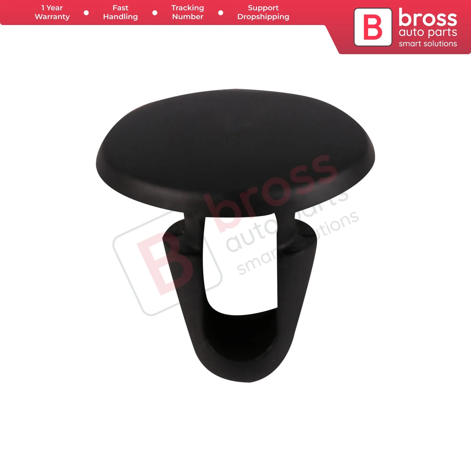 

Bross автозапчасти BCF1145 10 шт. удерживающий зажим, черный для Toyota: 90467-08004, 90467-08011; GM: 94842841, 94849113